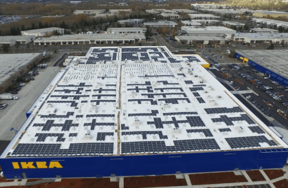 Our installation at Ikea Renton, WA