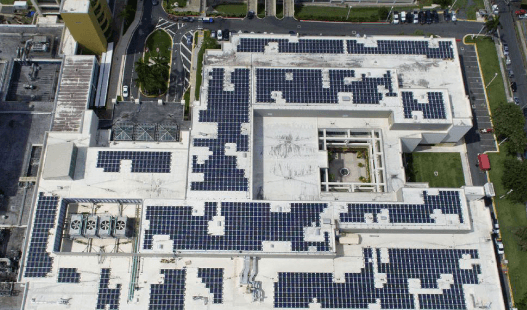 Our installation at US Veteran Administration in San Juan, Puerto Rico